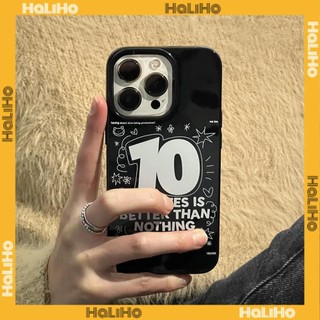 For iPhone 11iPhone Case Black Glossy TPU Soft Case Shockproof Protection Camera Simple Slogan Compatible with iPhone 14 13 Pro max 12 Pro Max 11 xr xs max 7Plus 8Plus 
