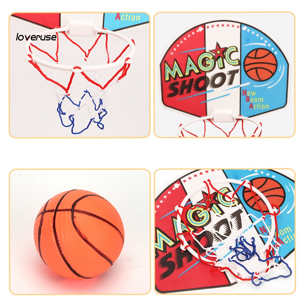 Giá Đỡ Bóng Rổ Mini Chống Mài Mòn Nhiều Màu Sắc Cho Bé