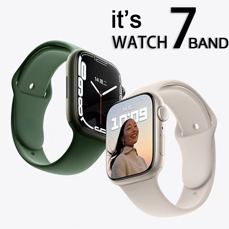 Dây Silicone Thay Thế Cho ĐồNg Hồ apple iWatch 44mm 45mm 40mm 42mm 38mm 41 8 6 5 3 SE 7