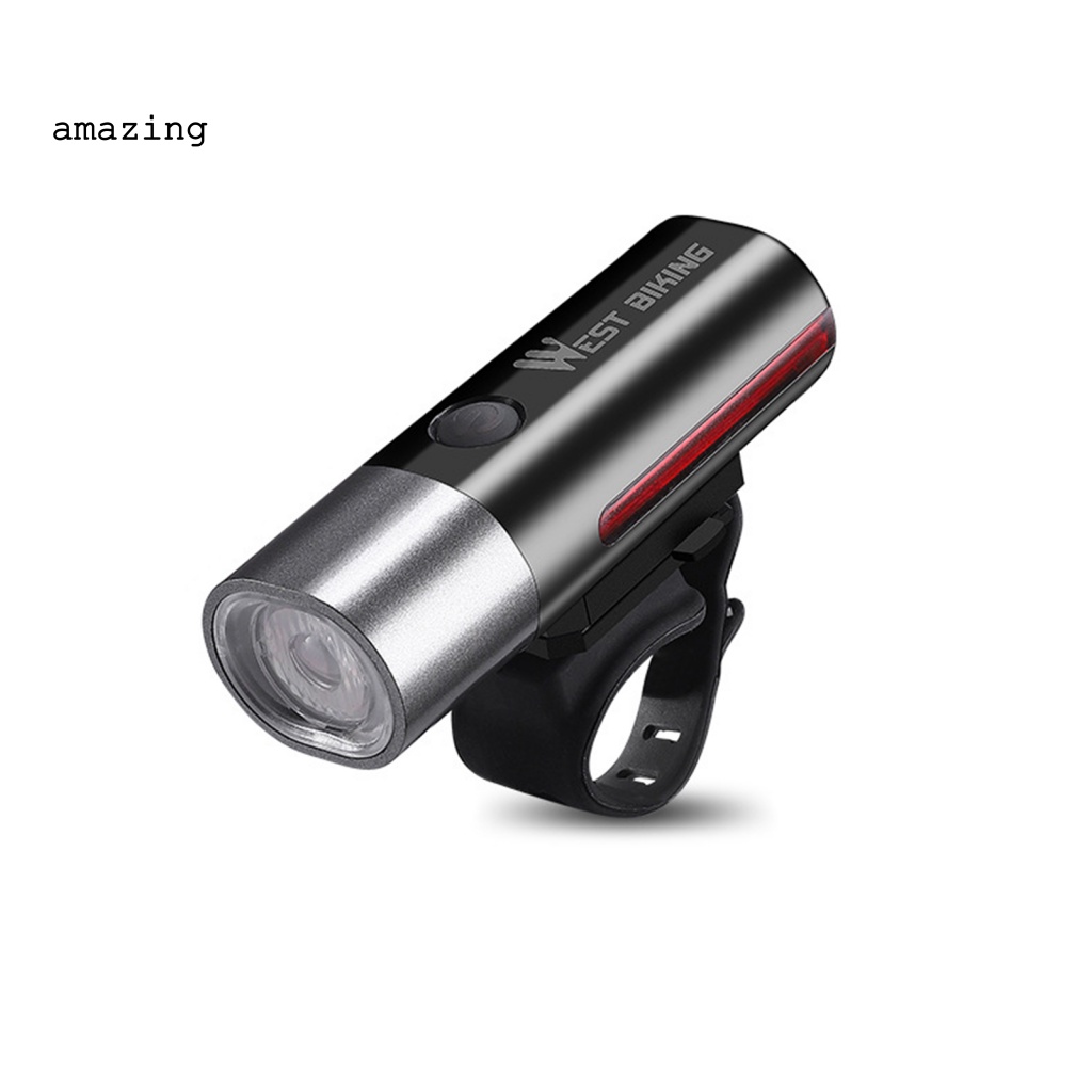 1 Bộ Đèn Pha LED Chống Thấm Nước Dễ Lắp Đặt Dành Cho Xe Đạp