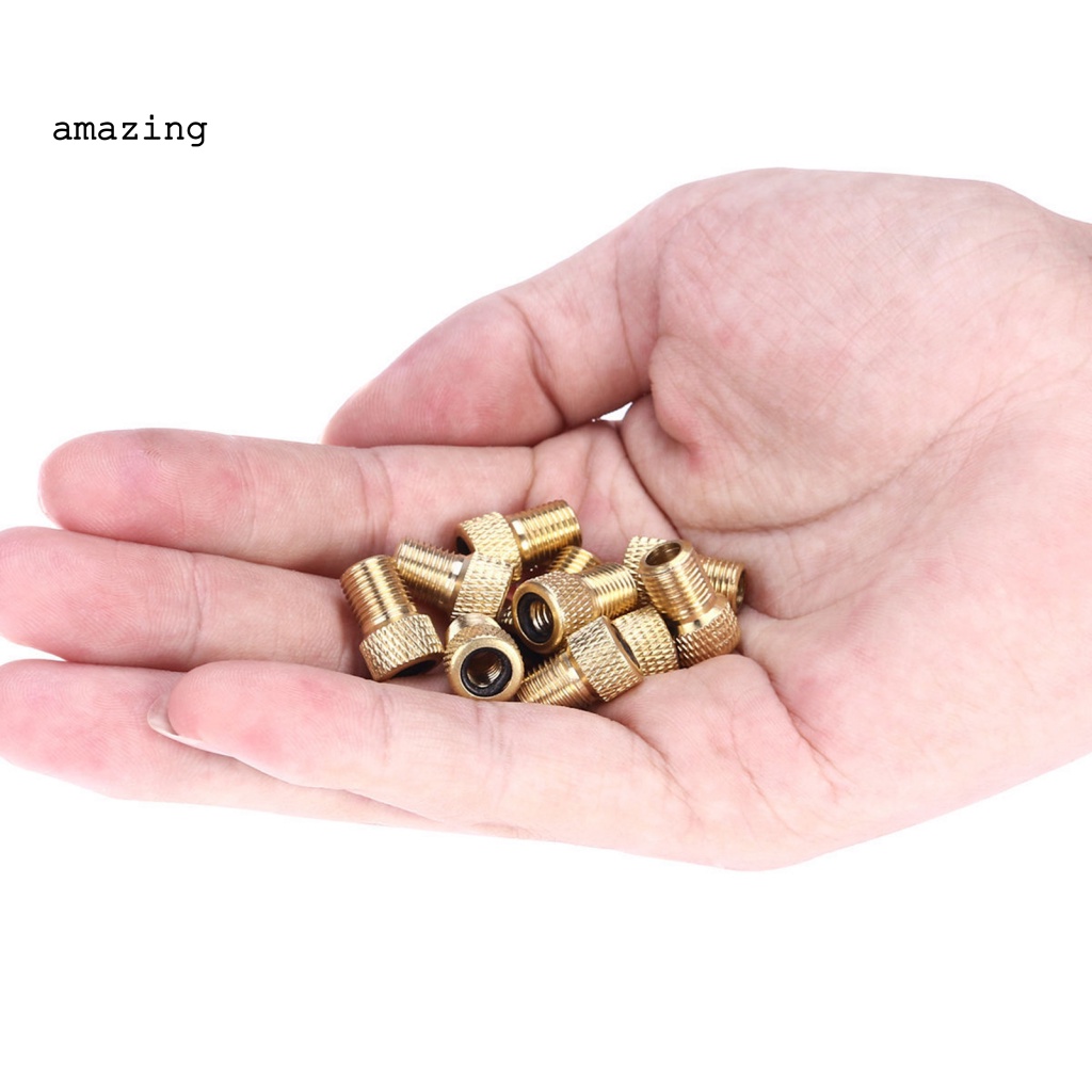 Set 10 Đầu Nối Van Bơm Hơi Xe Đạp Tiện Dụng