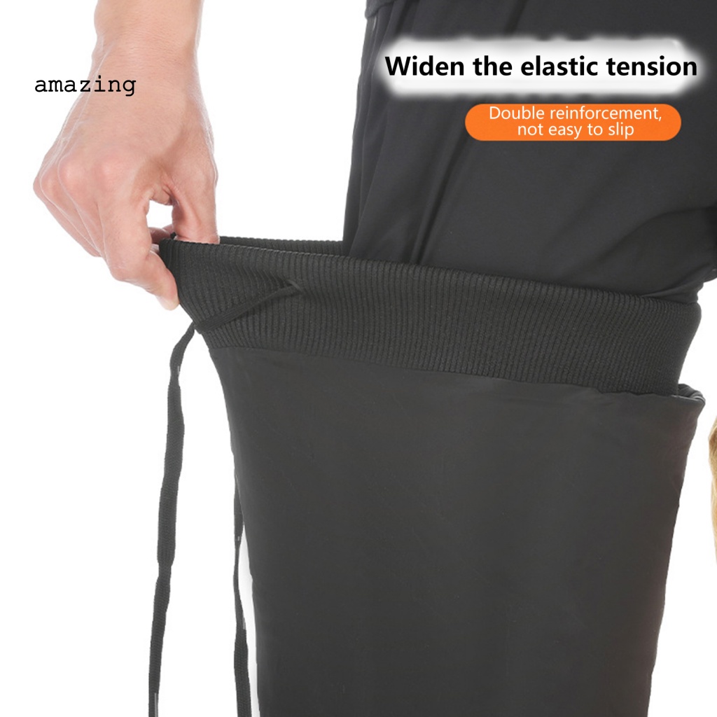 1 Cặp Vỏ Bọc Giày Bốt Đi Tuyết Phản Quang Chống Gió Bền Bỉ Dùng Khi Đi Cắm Trại / Leo Núi Ngoài Trời