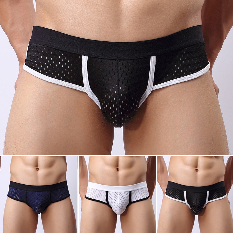 Quần Lót Nam Dạng Lưới Co Dãn Tốt Mềm Mại Và Thoải Mái