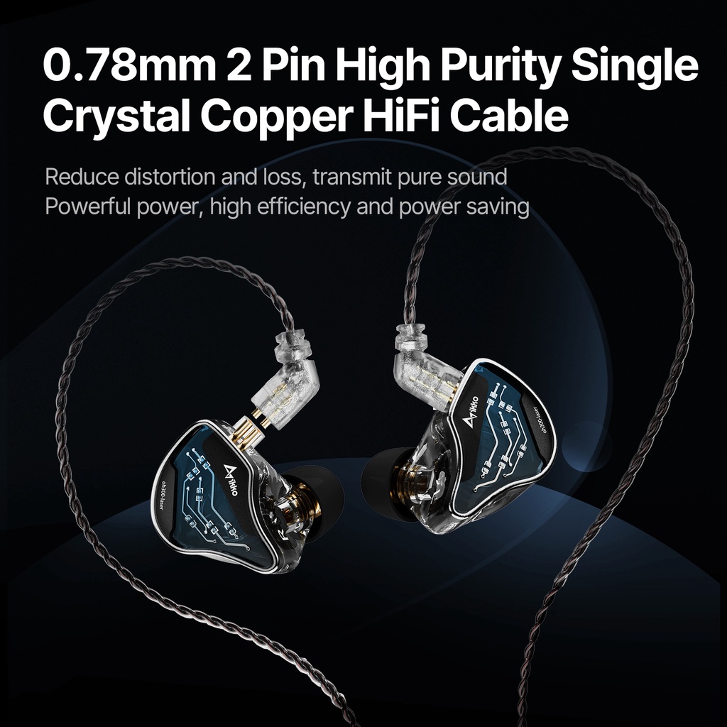 Tai Nghe iKKO OH300 Âm Thanh HIFI Sống Động Jack Cắm 32 0.78mm Cao Cấp