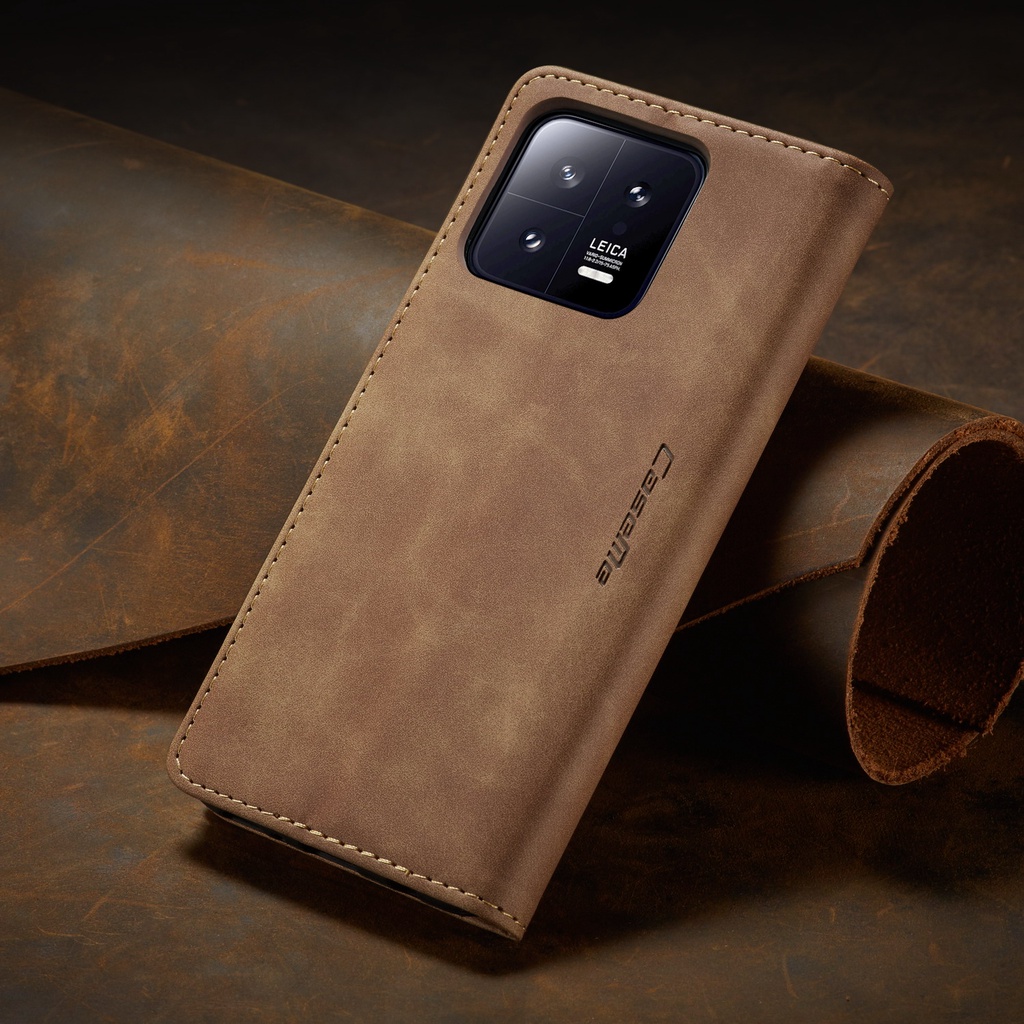 Bao Da Điện Thoại Dạng Ví Có Ngăn Đựng Thẻ Và Giá Đỡ Cho Xaiomi Mi Redmi Note 11 11X 11A 12 12C 13 K40 Lite POCO F3 X5 Pro 5G