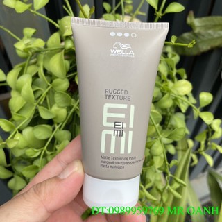Sáp vuốt tóc cho độ bóng mờ, độ giữ nếp 3 Rugged Texture Wella 75ml