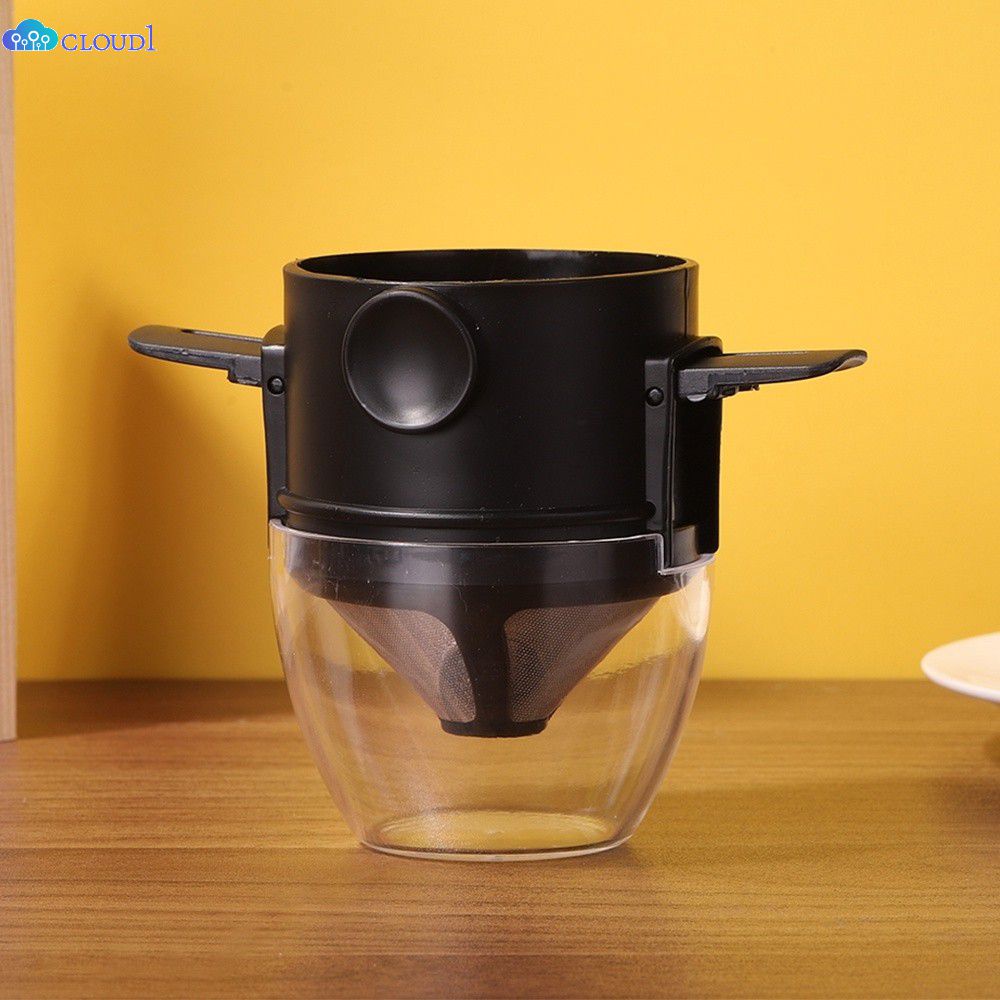 Dụng Cụ Lọc Cà Phê Dụng Cụ Giữ Mảnh Vỡ Không Cần Giấy Hình Nón Bằng Thép Không Gỉ Tái Sử Dụng Tiện Dụng Cho Gia Đình Du Lịch Cắm Trại Cloud1