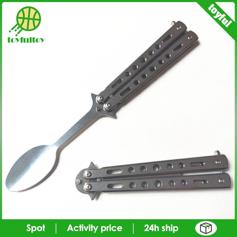 Muỗng Hình Bướm Dạng Mở Dùng Để Nướng BBQ Khi Đi Du Lịch