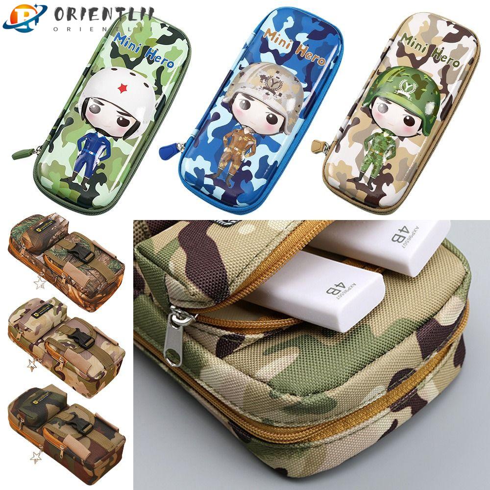 Bóp Viết Họa Tiết Rằn Ri Ba Chiều Có Khóa Kéo