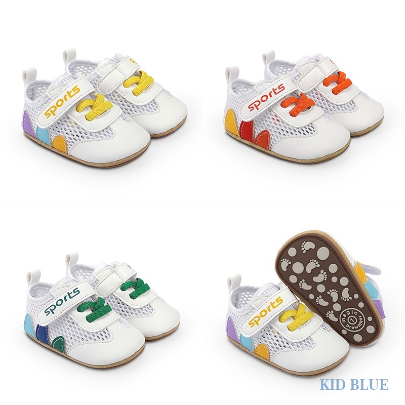 Giày Thể Thao Đế Mềm Chống Trượt Thoáng Khí Thoải Mái Phong Cách Retro Dễ Thương Cho Bé