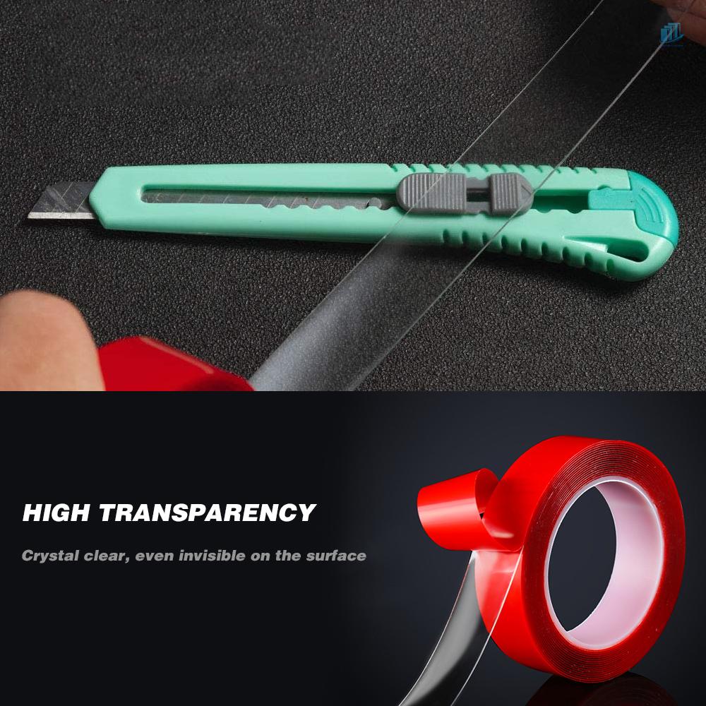 Băng Keo Acrylic Hai Mặt Chống Thấm Nước Không Để Lại Dấu Vết Dùng Để Cố Định Thảm Lót Sàn Trong Nhà / Văn Phòng DIY