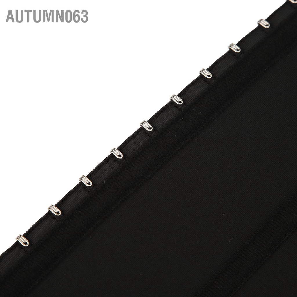 Autumn063 Phụ Nữ Underbust Cao Su Thể Thao Eo Huấn Luyện Bụng Điều Khiển 4 Hàng Móc Hình Dáng Cơ Mặc Dây Chéo