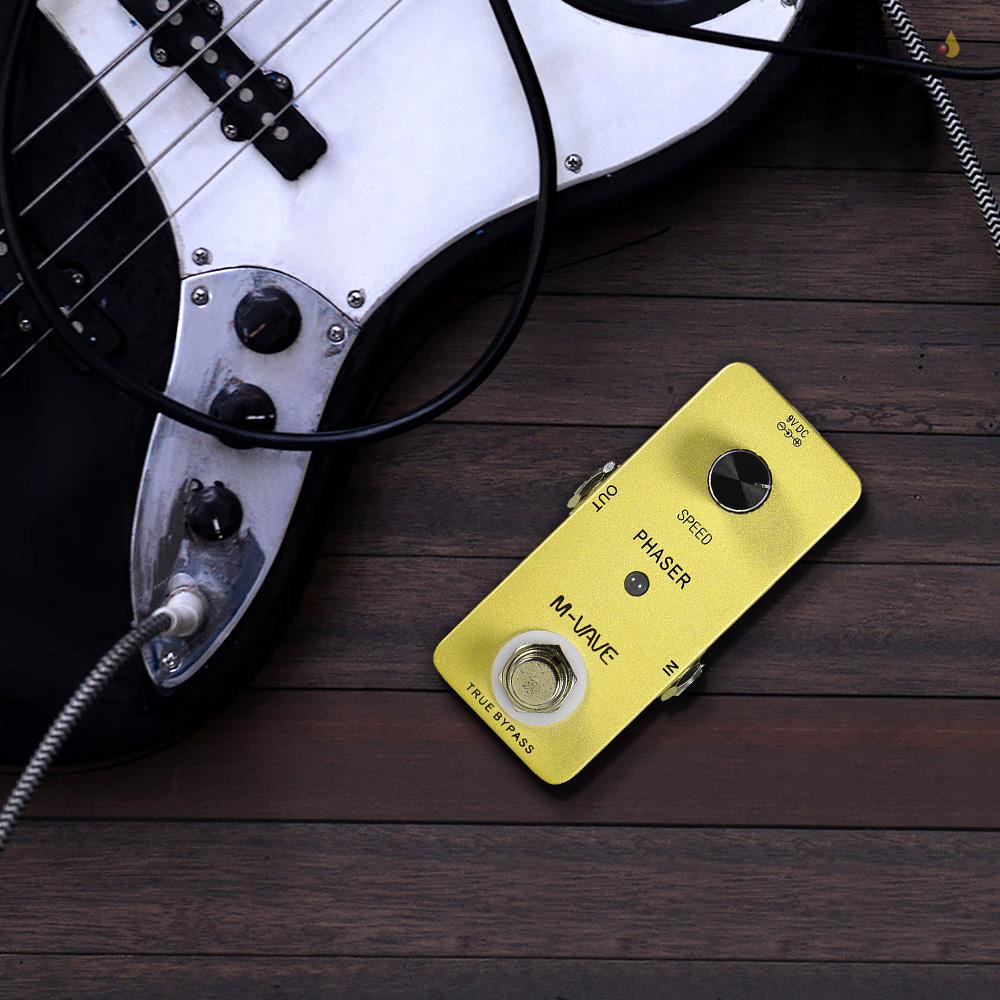 Bàn Đạp Hiệu Ứng Đàn Guitar Điện Bằng Hợp Kim Kẽm M-Bave PHASER Analog Phase