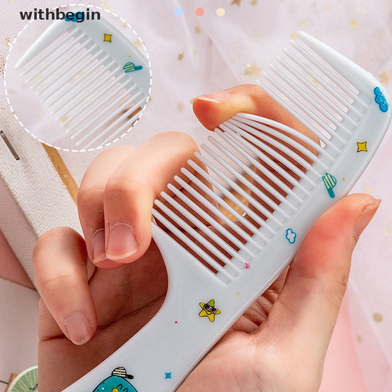 Bộ 2 Lược Đuôi Nhọn Chống Tĩnh Điện Dễ Thương Cho Bé Gái