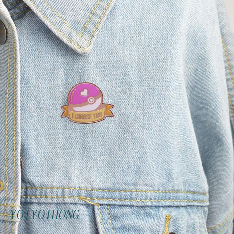 Ghim Cài Áo Hình Thú Cưng Hoạt Hình Dễ Thương