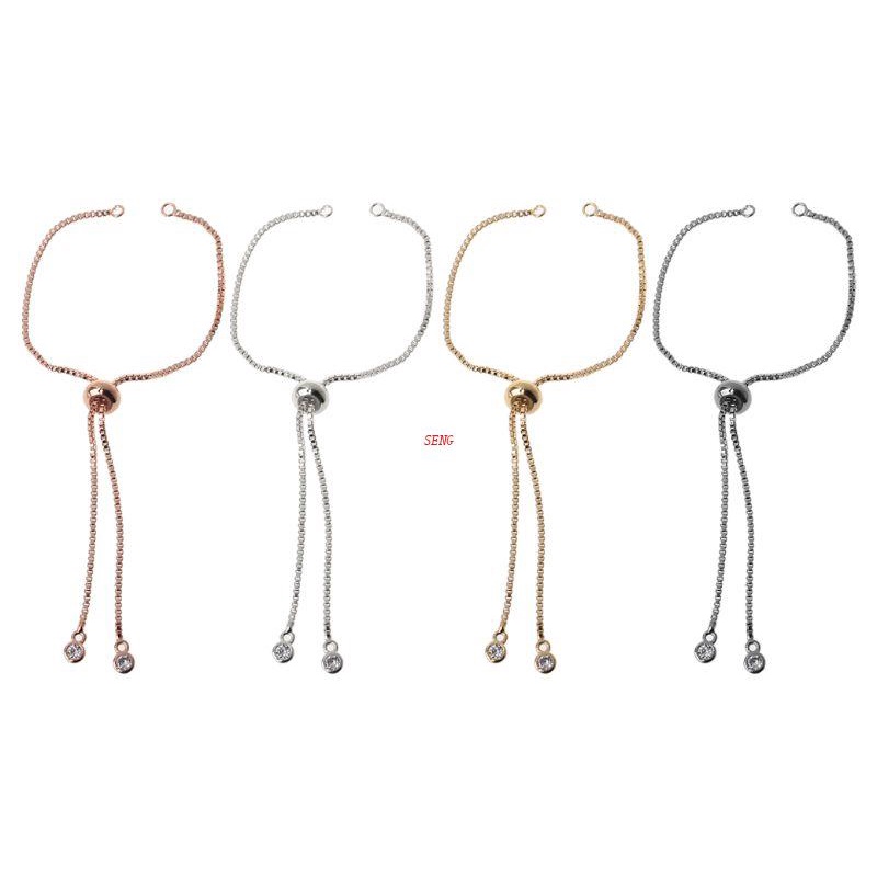 Dây Xích Kéo Dài Có Đầu Nối Dùng Làm Trang Sức Đính Đá