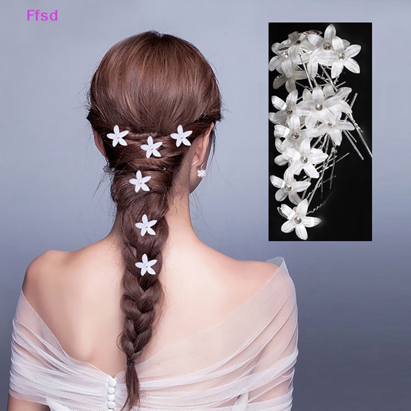 Kẹp Tóc Kim Loại Hình Chữ U Đính Ngọc Trai Giả Thanh Lịch Cho Nữ