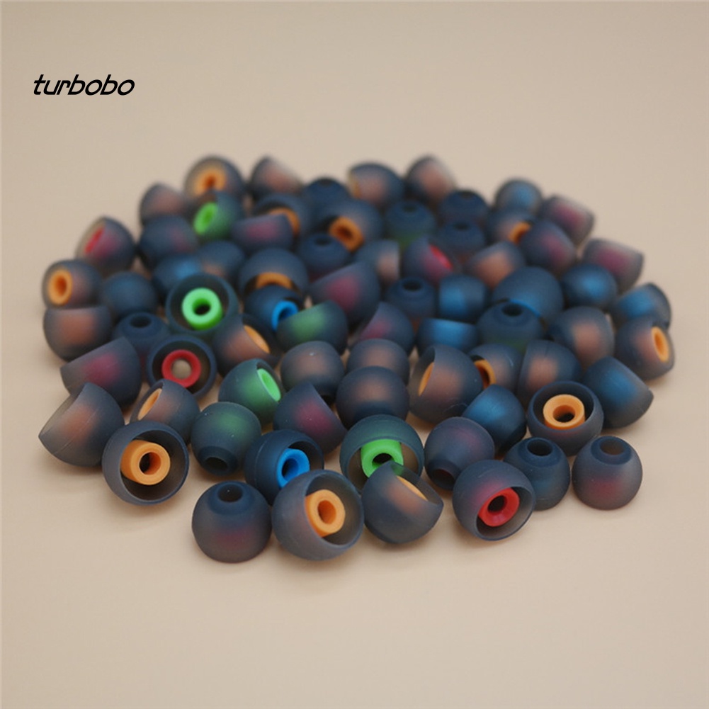 Set 6 Vỏ Bọc Tai Nghe Nhét Tai Thay Thế Bằng Silicon Mềm