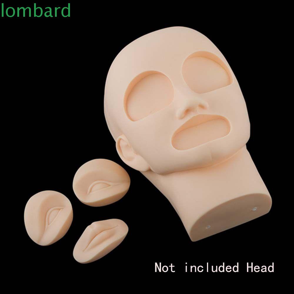 Đầu Ma Nơ Canh Da 3D Dùng Luyện Tập Xăm Hình Lông Mày / Môi Cho Người Mới Bắt Đầu