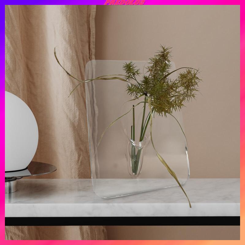 Giá Đỡ Sách Bằng Acrylic Hình Lọ Hoa Độc Đáo Trang Trí Nhà Cửa [Predolo2] [Predolo2]