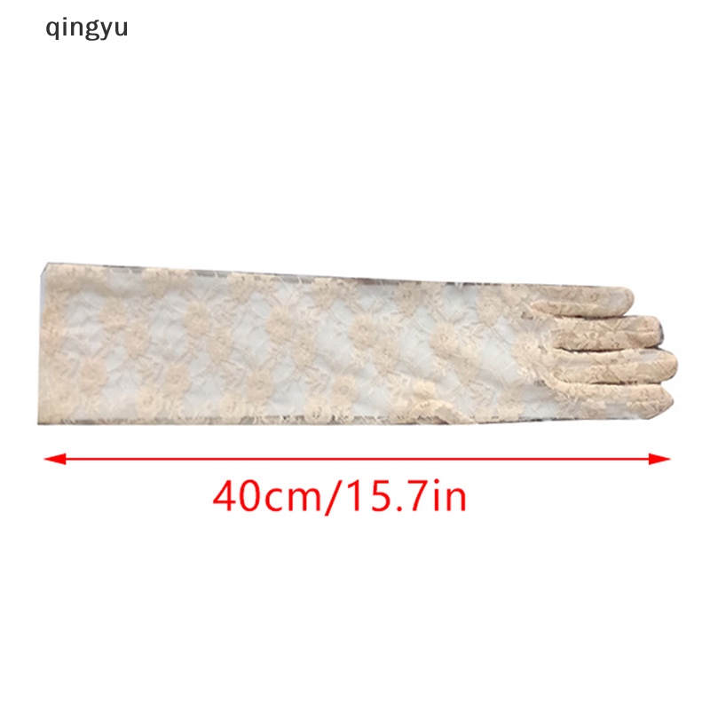 1 Đôi Găng Tay Lưới Dài Gợi Cảm Cho Nữ