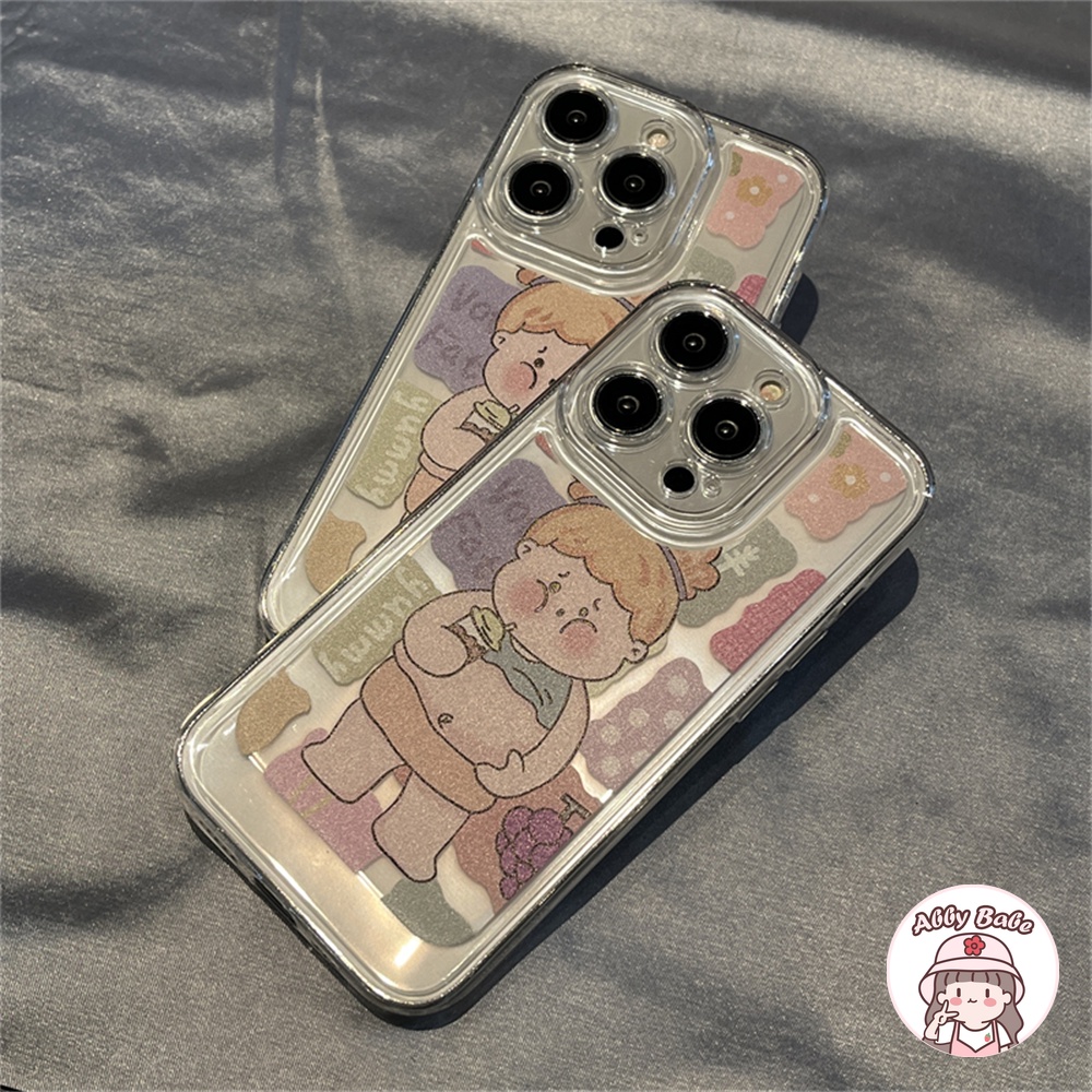 Ốp Điện Thoại TPU Mềm Trong Suốt Chống Sốc In Hình Que Kem Cho IPhone 14 Pro Max 11 12 11 Pro Max X XS 7Plus