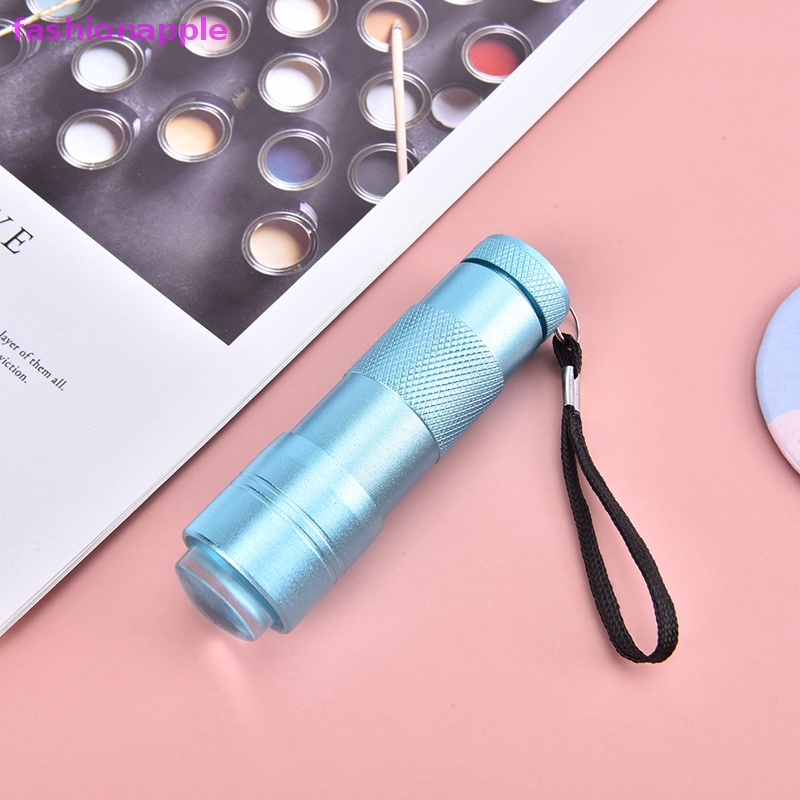 Đèn UV Silicone Nhấn Móng Tay 12 Bóng Led