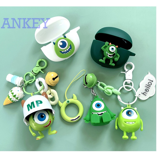 For QCY T20 AilyPods / T18 MeloBuds Case Protective Cute Cartoon Cover Bluetooth Earphone Shell Accessories TWS Headphone Portable