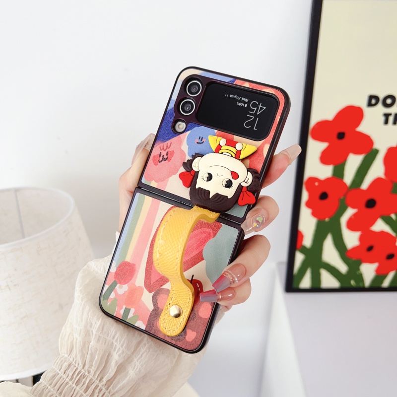 Ốp Lưng Họa Tiết Hoạt Hình Cho Samsung Galaxy Z Flip 4 Flip 3