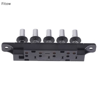 Nút công tắc năm vị trí màu bạc cho mui xe range hood