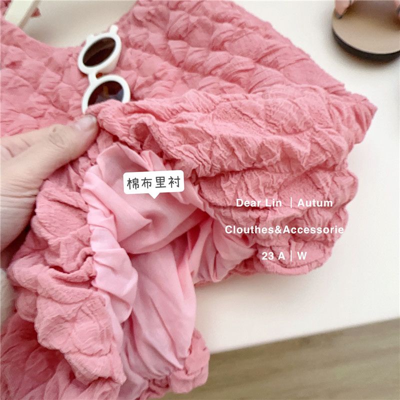 Hàng Có Sẵn Đầm Pettiskirt Phong Cách Phương Tây Dễ Thương Thời Trang Mùa Hè Cho Bé Gái