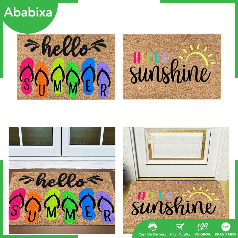 [Ababixa] Thảm Cao Su Chống Trượt Lót Sàn Nhà Tắm / Phòng Ngủ / Gara / Văn Phòng Trang Trí Dễ Lau Chùi