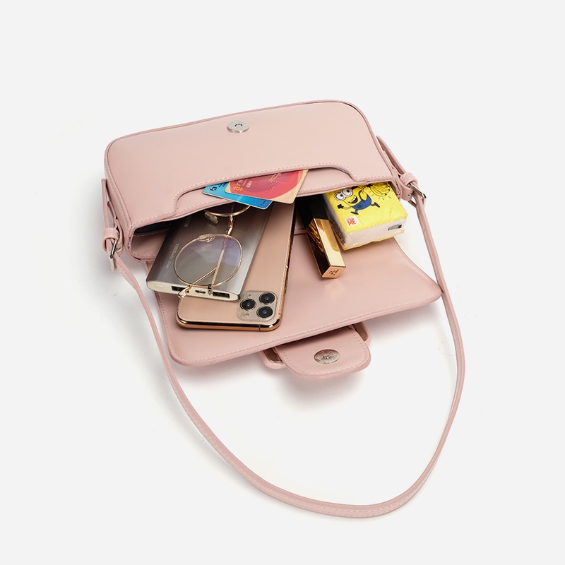 Túi Đeo Vai Thiết Kế Đặc Biệt Màu Hồng Thời Trang 2023 Dành Cho Nữ