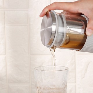 Máy pha cà phê Cold Brew Nước ép trà Bộ lọc thủy tinh