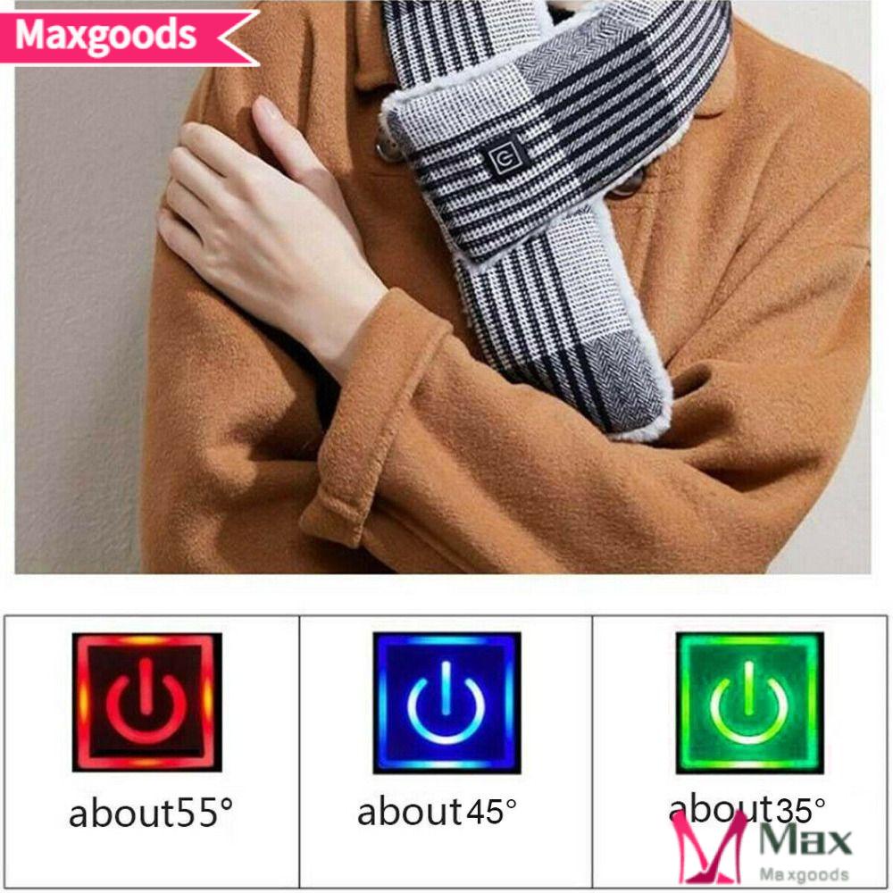 Khăn Choàng Sưởi Ấm Bằng Điện Thời Trang Mùa Đông Có Thể Sạc Lại