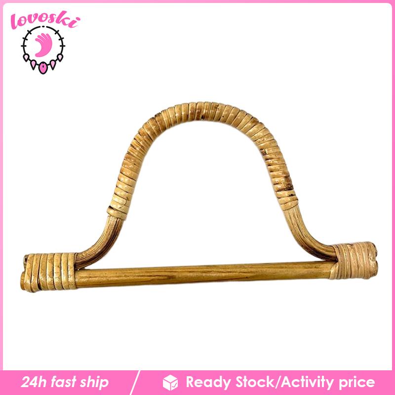 Tay Cầm Túi Xách Thay Thế DIY Bằng Tre Tiện Dụng