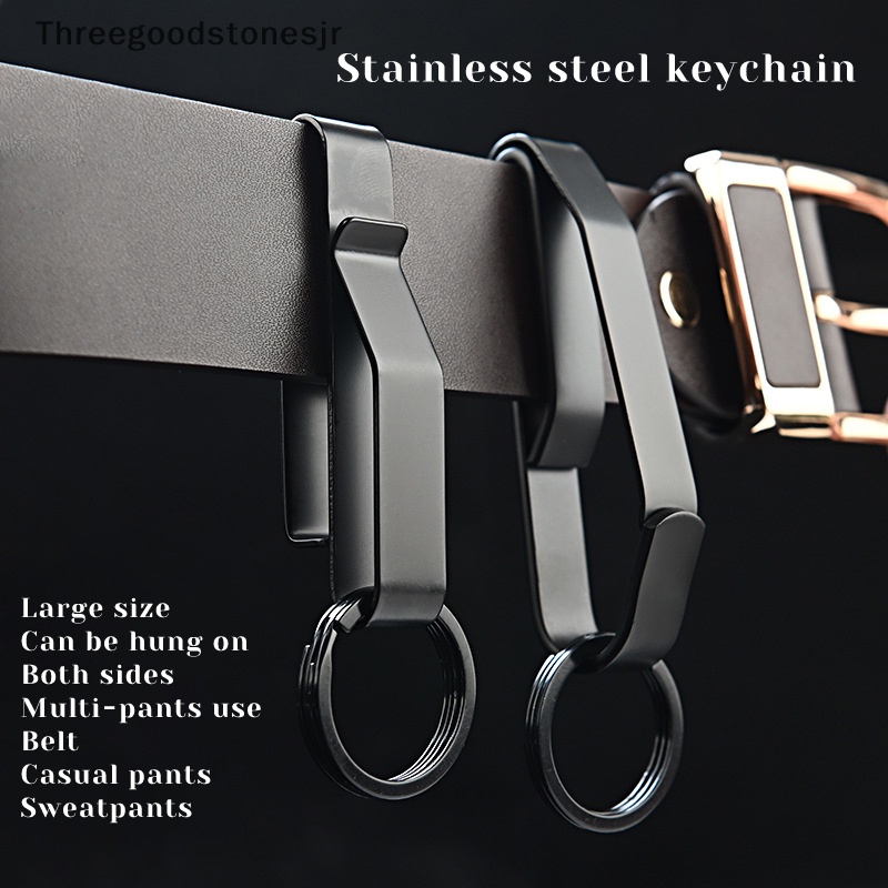 Móc Khóa Đeo Thắt Lưng Bằng Thép Không Gỉ JR