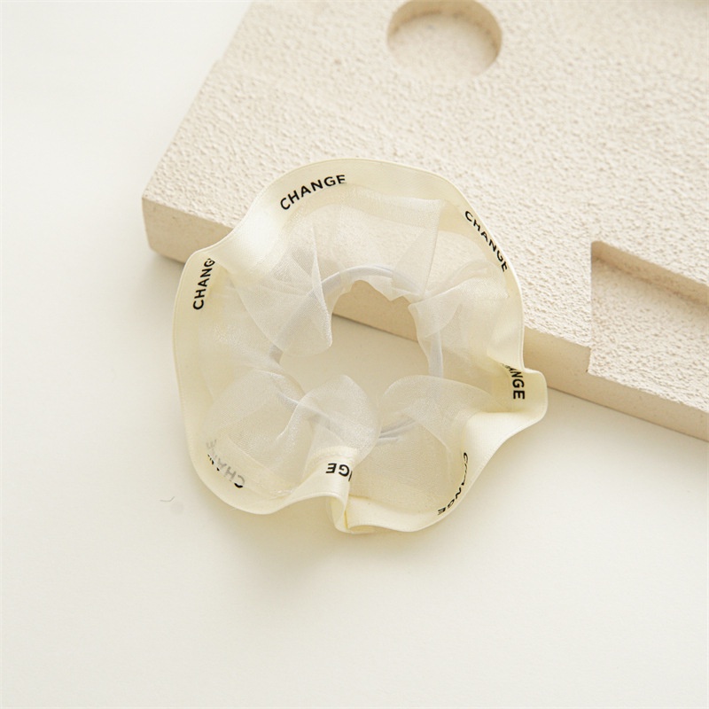 Dây Buộc Tóc Đuôi Ngựa Bằng Lưới Phong Cách Pháp Cổ Điển Thời Trang 2023