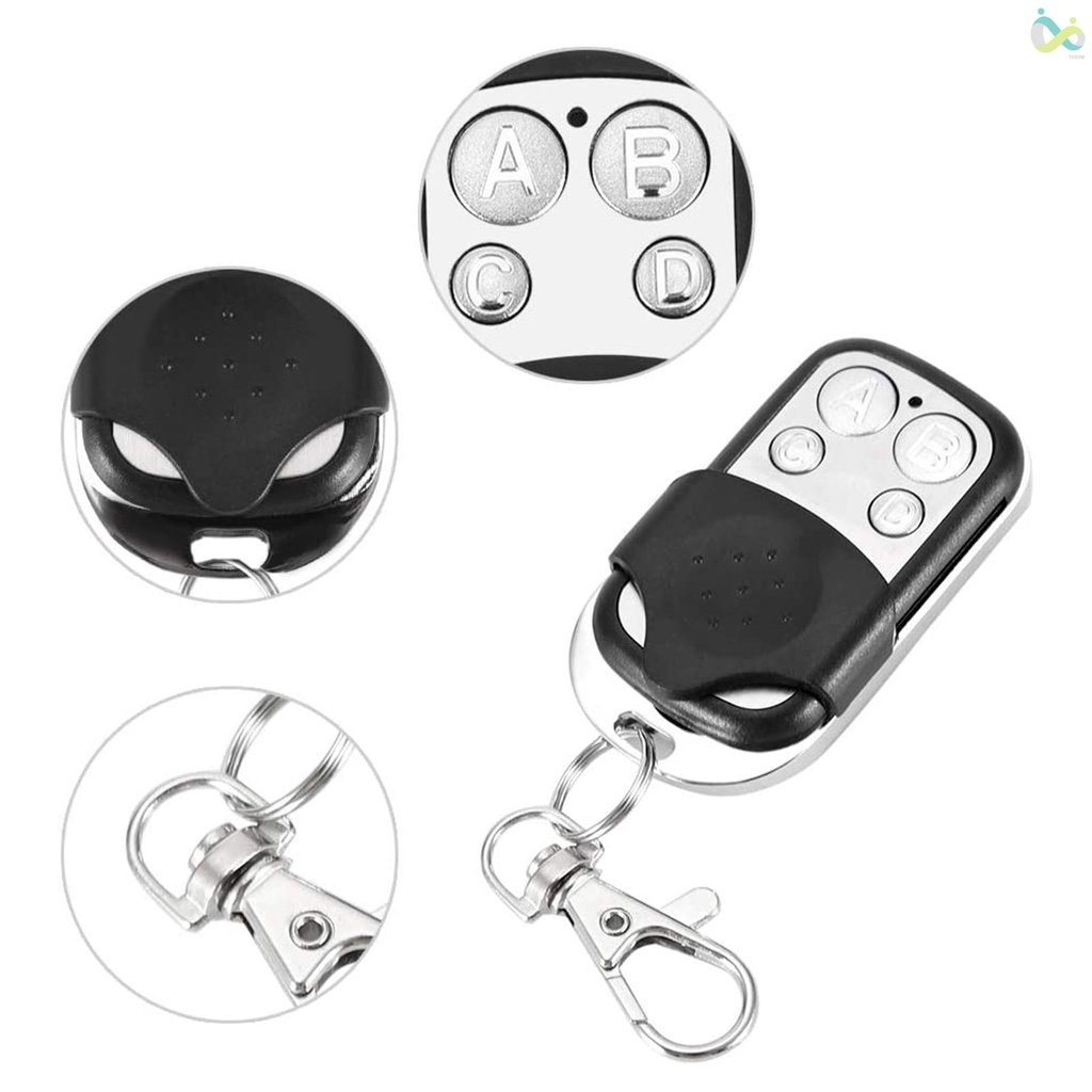 Set 6 Chìa Khóa Điều Khiển Từ Xa 433MHz Thay Thế Chuyên Dụng Cho Cửa Garage