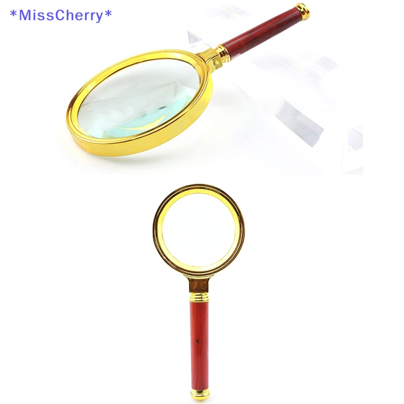 Kính Lúp Cầm Tay 10X 60 / 70 / 80 / 90 / 100mm Tiện Dụng Mới