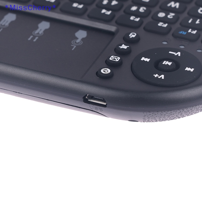 Bàn Phím Không Dây Mini 2.4G Hình Chuột Máy Tính Tiếng Anh Nga Mới