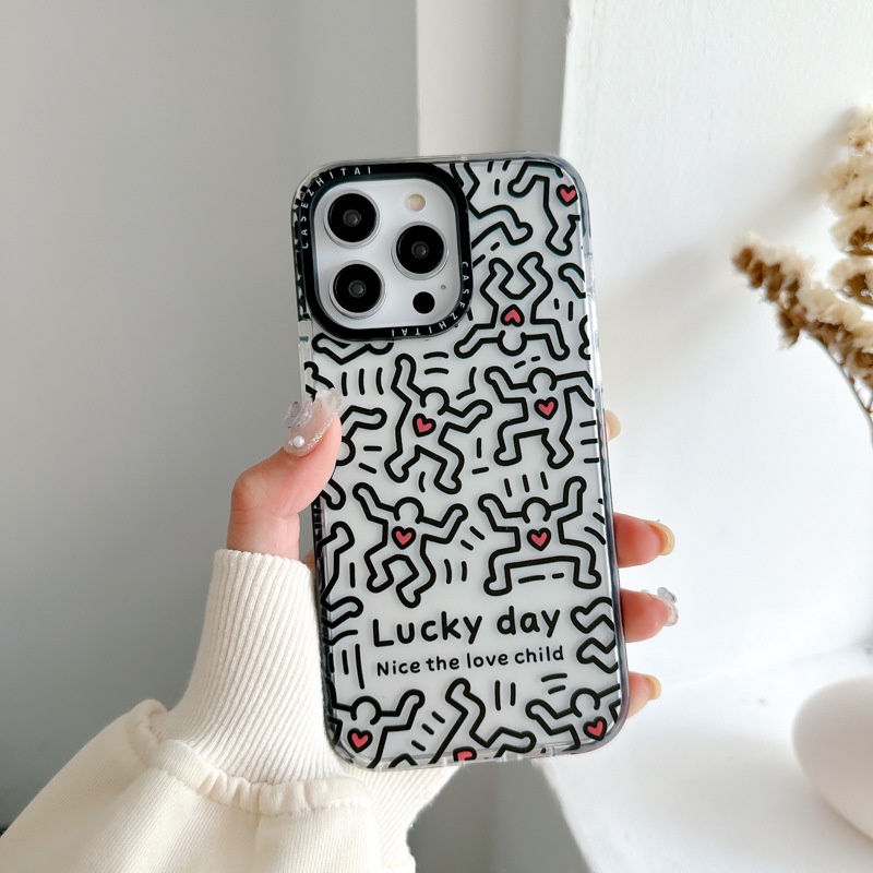 Ốp Điện Thoại In Hình Cặp Đôi Cho iphone14promax / 13 / 12 / 11 / XR / XS / X / XSMAX / 6 / 6SPLUS / 7 / 8PLUS