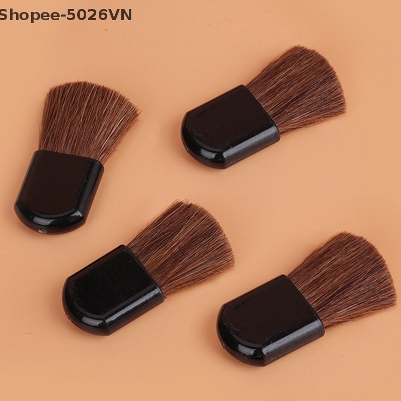 Set 10 Cọ Trang Điểm Đầu Phẳng Mini Chuyên Nghiệp