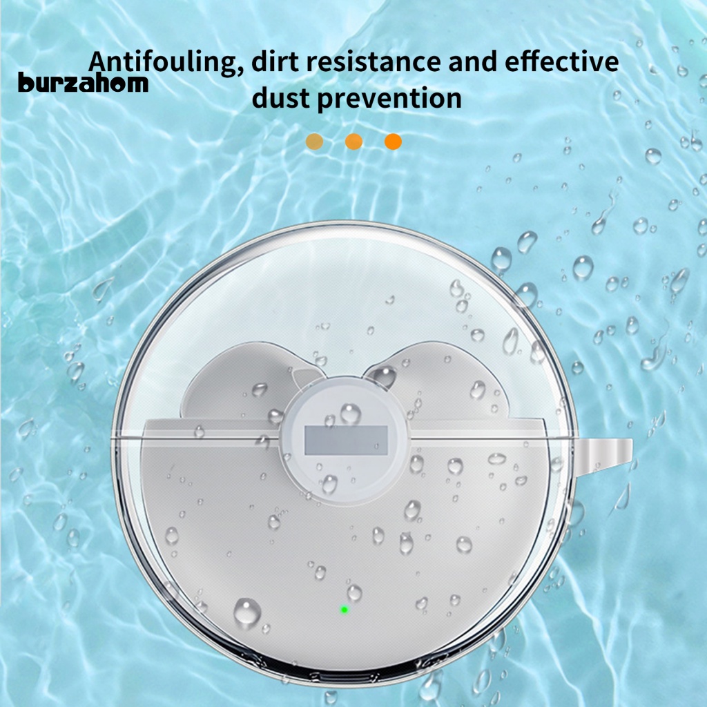 Vỏ Bảo Vệ Hộp Sạc Tai Nghe Bluetooth Lenovo LP80 Trong Suốt Chống Rơi Kèm Móc Tiện Dụng