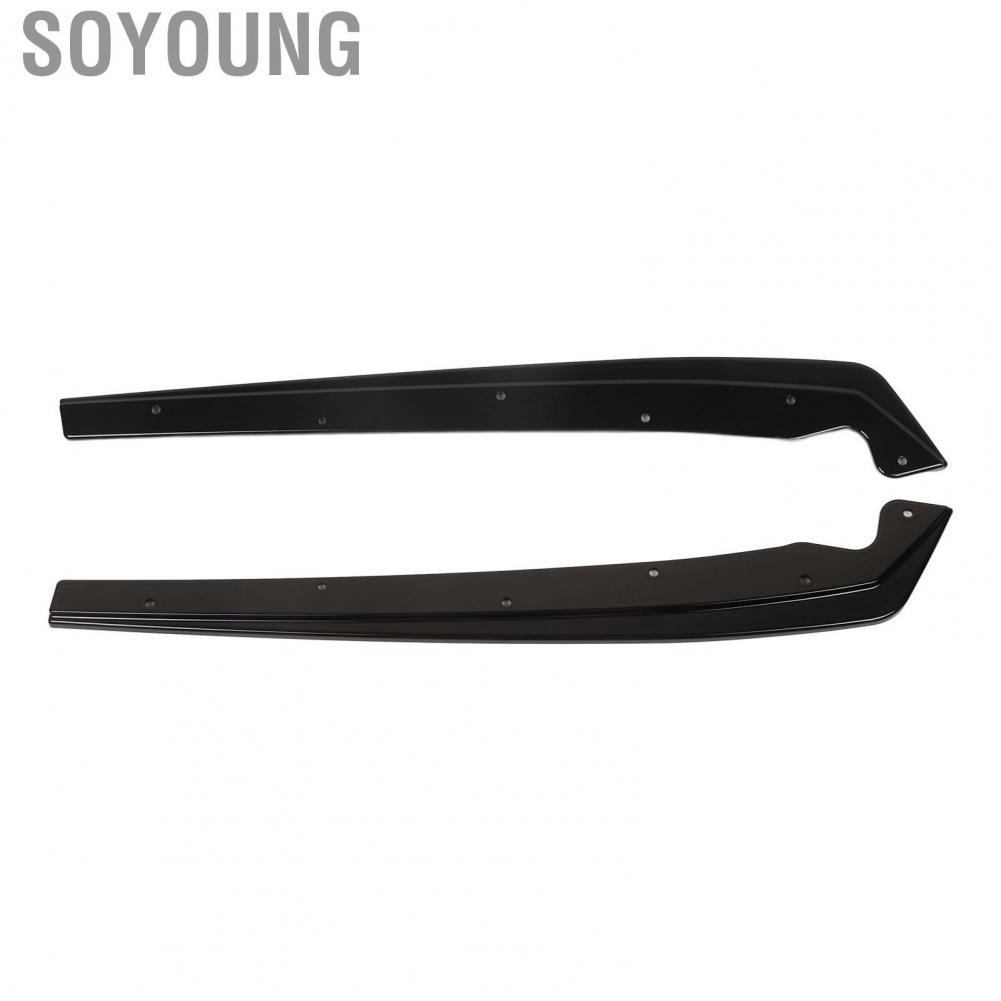 Soyoung Bumper Corner Guard Rear Bumper Spoiler Sporty Look Aerodynamic Design for 5 Series G30 Sedan M Sport
