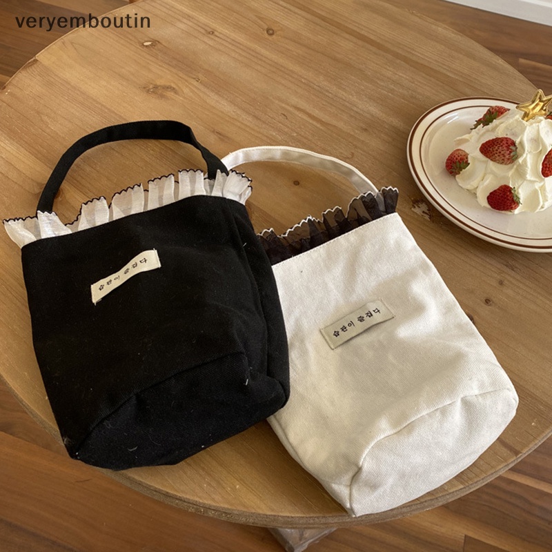 Túi vải Sức Chứa Lớn Phong Cách Hàn Quốc Thời Trang Xuân Hè