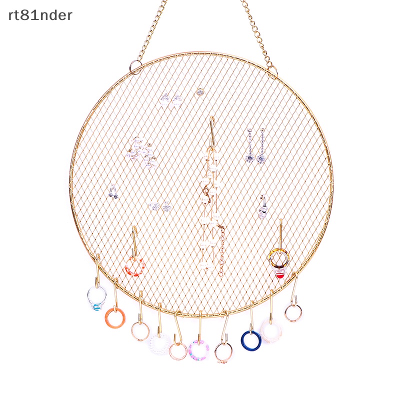 Rt Kệ Rỗng DIY Treo Tường Đựng Trang Sức Có Đèn Sắp Xếp Gọn Gàng