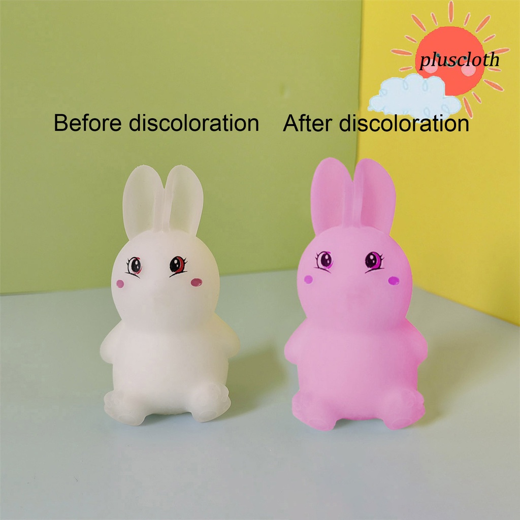 Đồ Chơi Xốp Squishy Giảm Stress Hình Thỏ Dễ Thương Cho Bé