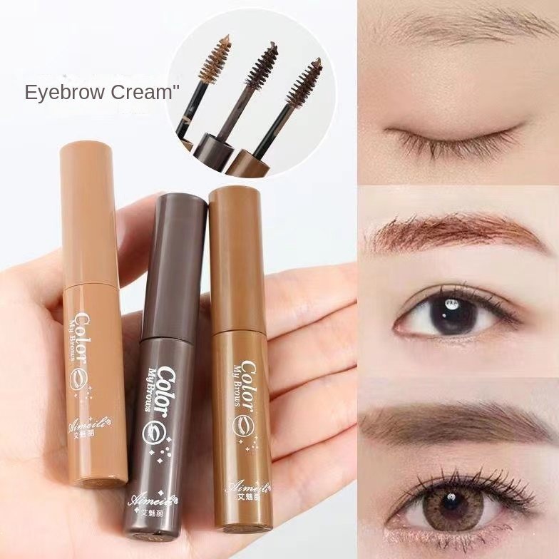 Mascara 3D Novo Chống Thấm Nước Không Phai Màu Nâu Đậm Tự Nhiên