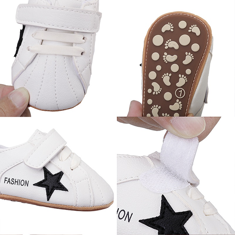 Giày Thể Thao Chống Trượt Mềm Mại Thoáng Khí Cho Bé Tập Đi Walkers